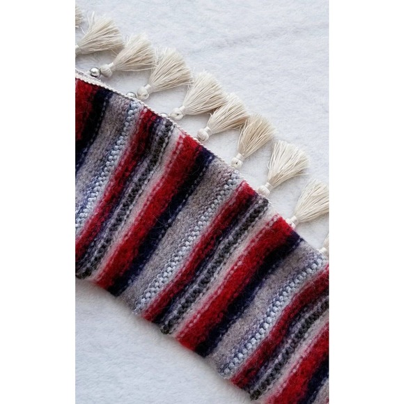 BASE MILANO superrr warm cozy "alpaca-knit-blend" tassel intermix sweater $695 s - Picture 4 of 11